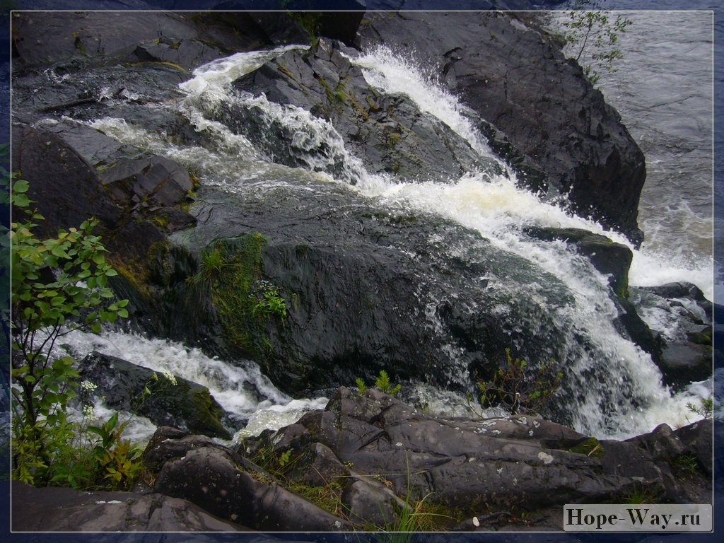 Водопад Кивач - красивейшее место Карелии