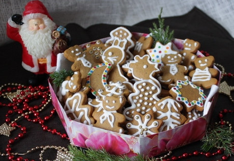 Традиционное имбирное печенье на Рождество