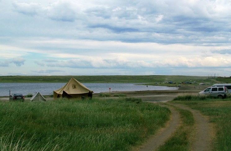 Отдых с палатками озеро Сватиково