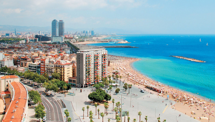 Город-порт Барселона и его пляжи
