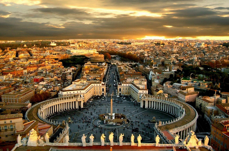 Рим - вид на Колизей