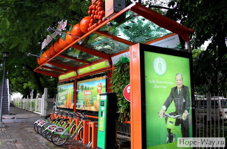 Велосипеды напрокат в Бангкоке