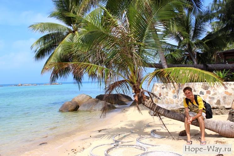 Райский кокосовый остров Панган - пляж Чао Пао