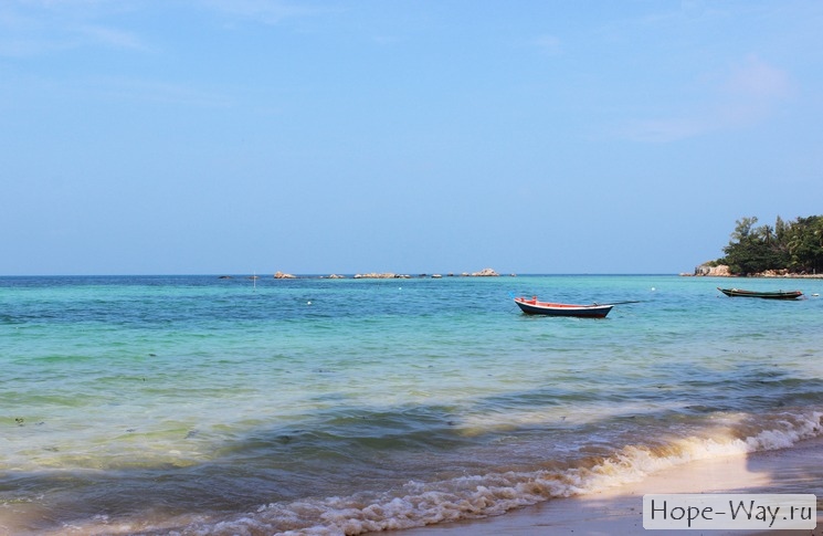 Один из самых популярных пляжей на Пангане